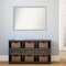 Amanti Art Non-Beveled Wood Wall Mirror, Low Luster Silver Frame